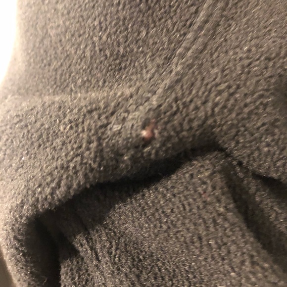 Old Navy black fleece zip up. - Picture 5 of 5